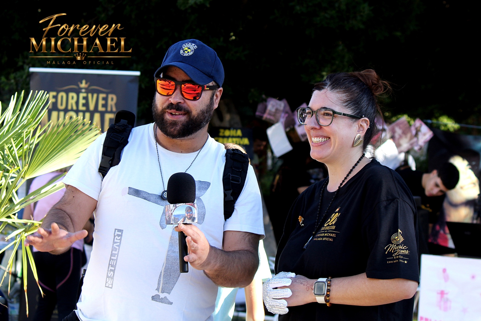 Entrevista del Team durante Neverland Party